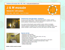 Tablet Screenshot of jm-masaze.si